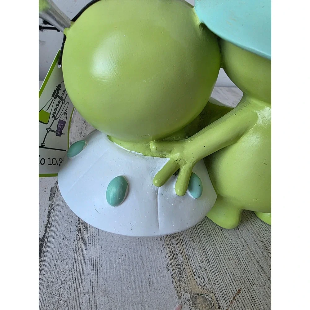 Studio 10.31 alien statue figurine UFO Halloween decor glitter‎ pastel pink teal